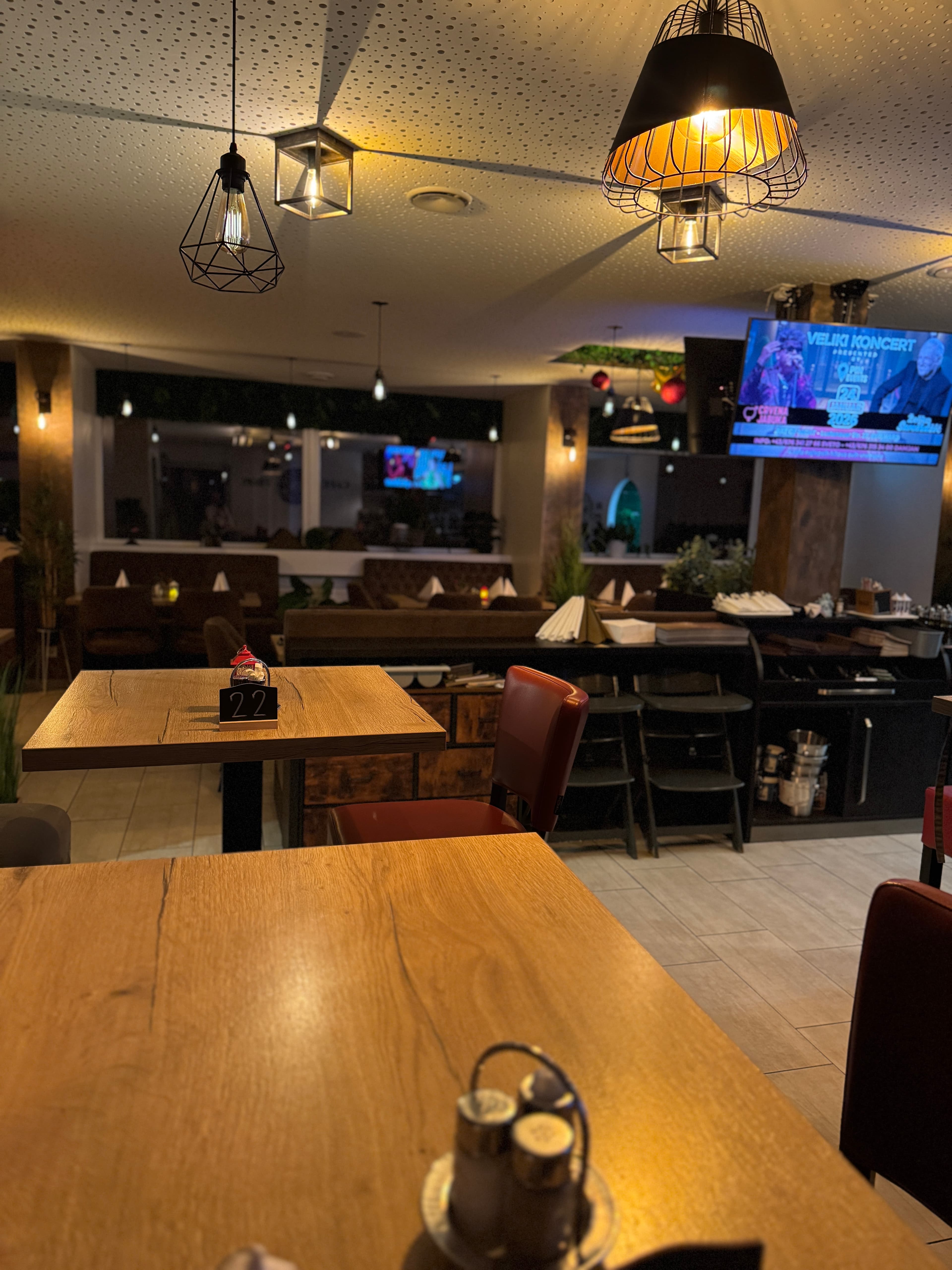 Gemütliches Ambiente im TRON